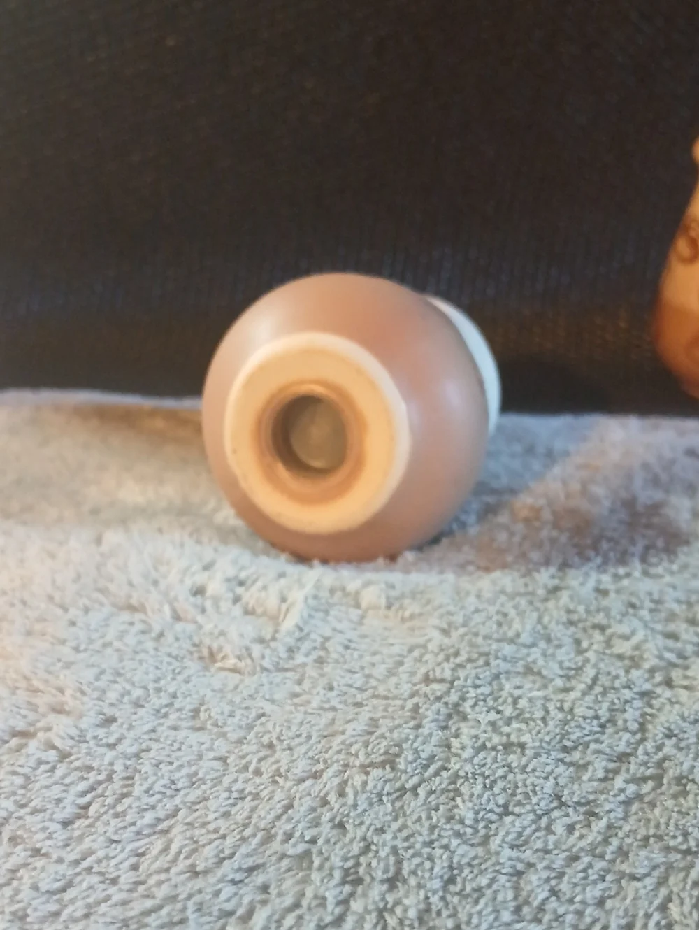 Ceramic Café Salt & Pepper Shakers with Napkin Holder - Beige & Cream